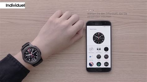 Samsung Gear S3: Individuelles Zifferblatt wählen 